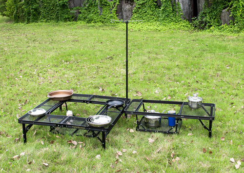 garden folding table for BBQ